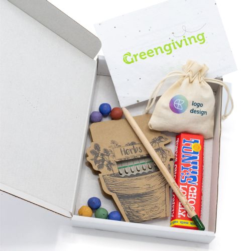 Frøpapir gavepakke - Billede 2